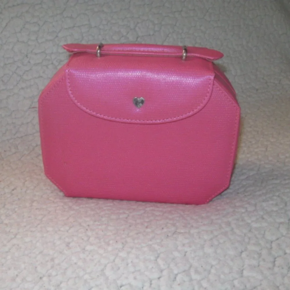 Jeun Bang Pink Multiple Compartment Jewelry Case